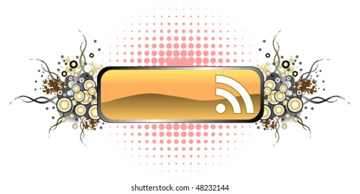 Rss vector icon