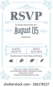 RSVP Card