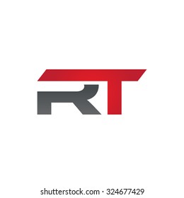 RT company linked letter logo