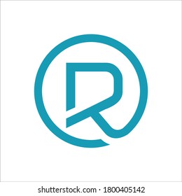 RT logo design vector sign