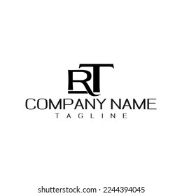 RT professional icon logo design for company business