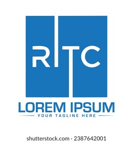 RTC Letter Logo Design Professional Logo Design