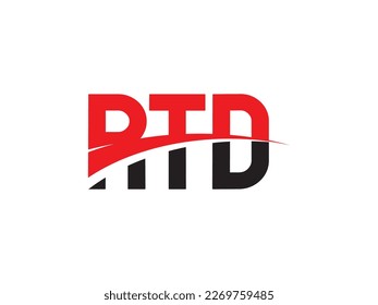 RTD Letter Initial Logo Design Vector Illustration