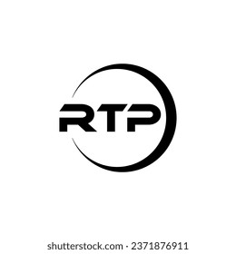 RTP Letter Logo Design, Inspiration for a Unique Identity. Modern Elegance and Creative Design. Watermark Your Success with the Striking this Logo.