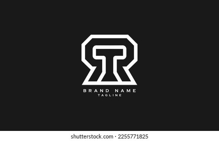 RTR, RR, RIR, Abstract initial monogram letter alphabet logo design