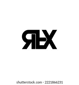 rotulación rtx diseño inicial del logotipo del monograma