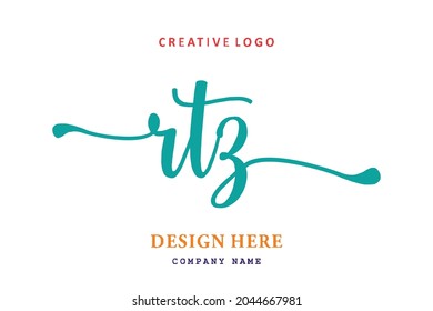RTZ lettering logo is simple, easy to understand and authoritative