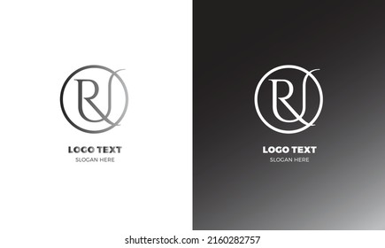 Ru Circle Business Logo Template