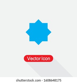 Rub el hizb Icon Vector Illustration Eps10