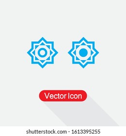 Rub el hizb Icon Vector Illustration Eps10