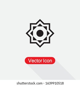 Rub el hizb Icon Vector Illustration Eps10