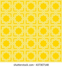 rub el hizb symbol patter. seamless vector background.