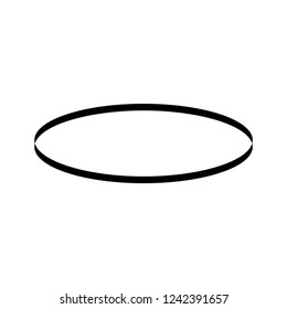 Rubber band icon