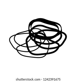 Rubber band icon