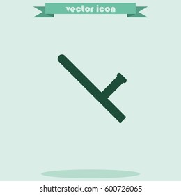 Rubber baton icon.
