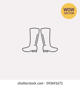 Rubber boots
