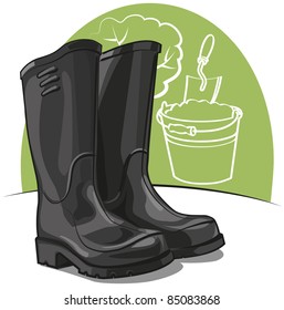 rubber boots