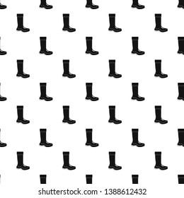 Rubber boots pattern seamless vector repeat geometric for any web design