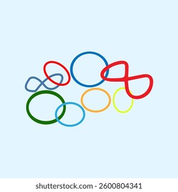 rubber bracelet icon vectors illustration