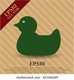 Icono del Pato de goma
