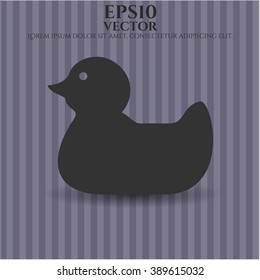 Rubber Duck Symbol, Vektorgrafik