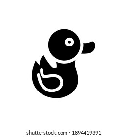 
Rubber Duck icon in vector. Logotype