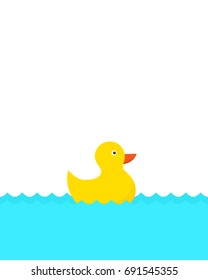 Rubber Duck Race Poster Design