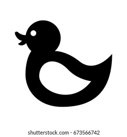 rubber duck toy icon