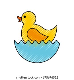 rubber duck toy icon
