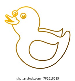 rubber duck toy shower play icon