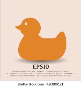 Rubber Duck vector icon
