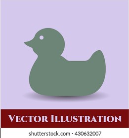 Rubber Duck vector icon