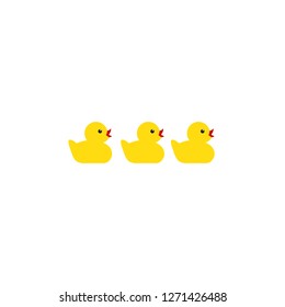 Rubber Duck Vector Illustration