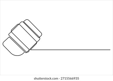 Borracha borracha um conceito de desenho de arte de linha contínua, design de ilustração minimalista de arte vetorial
