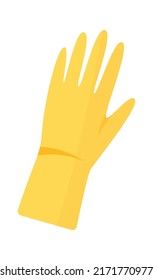Rubber glove icon. Vector illustration