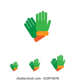 Rubber gloves icon