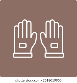 Icono de Vector de guantes de goma. Se puede utilizar para aplicaciones de impresión, móviles y de Web.