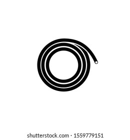 Rubber hose reel icon in trendy flat style isolated on white background. Symbol for your web site design, logo, app, UI. Vector illustration, EPS