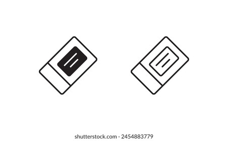 Rubber icon design with white background stock illustration