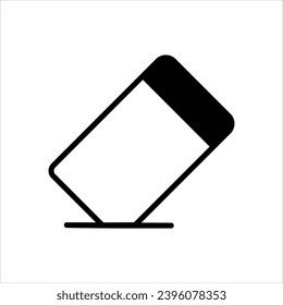 Rubber  icon with white background vector
