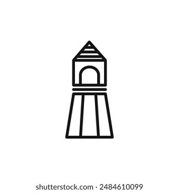 Contorno de Vector de logotipo de icono de diapositiva de niño de goma