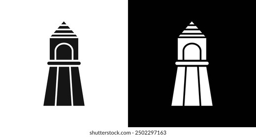 Rubber kid slide icon logo set vector
