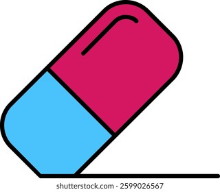 Rubber Line vector Icon Design