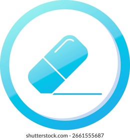Rubber Linie Vektor Icon Design
