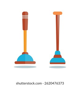 Rubber Plunger Vector And Clip Art Illustration Designs