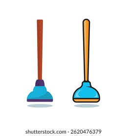 Rubber Plunger Vector And Clip Art Illustration Designs