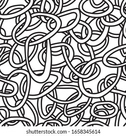 Rubber Ring Seamless Pattern Vector