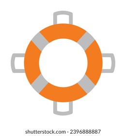 Rubber Ring Vector Flat Icon For Personal And Commercial Use.

