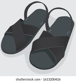 Rubber sandals, flip flops peru 