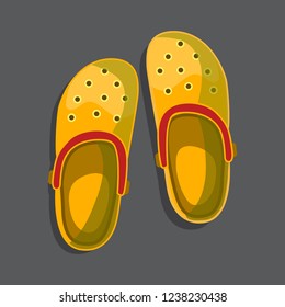 rubber slippers icon